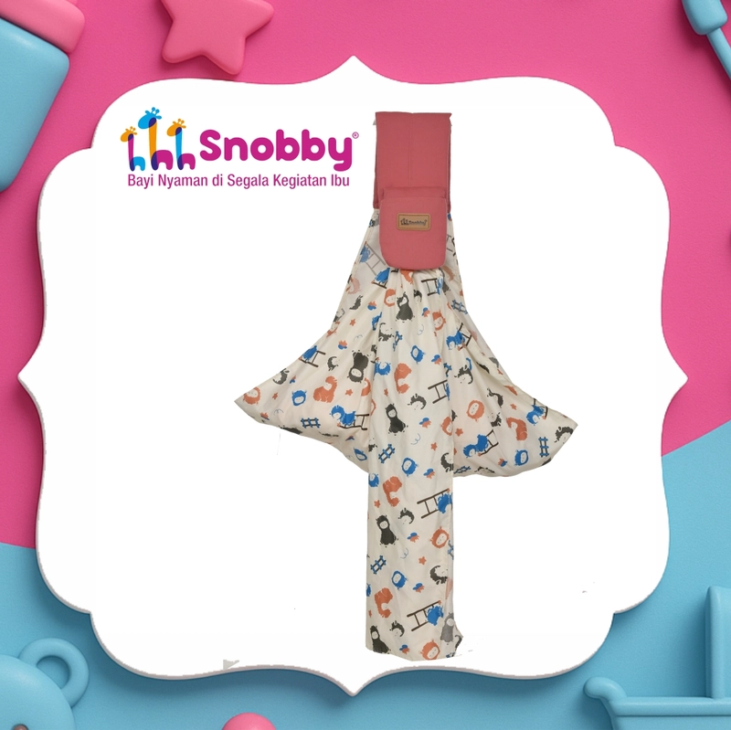Product image SNOBBY BABY - Gendongan Bayi Samping Sling Multifungsi Cria Series - SBG 8045 All Size Salem