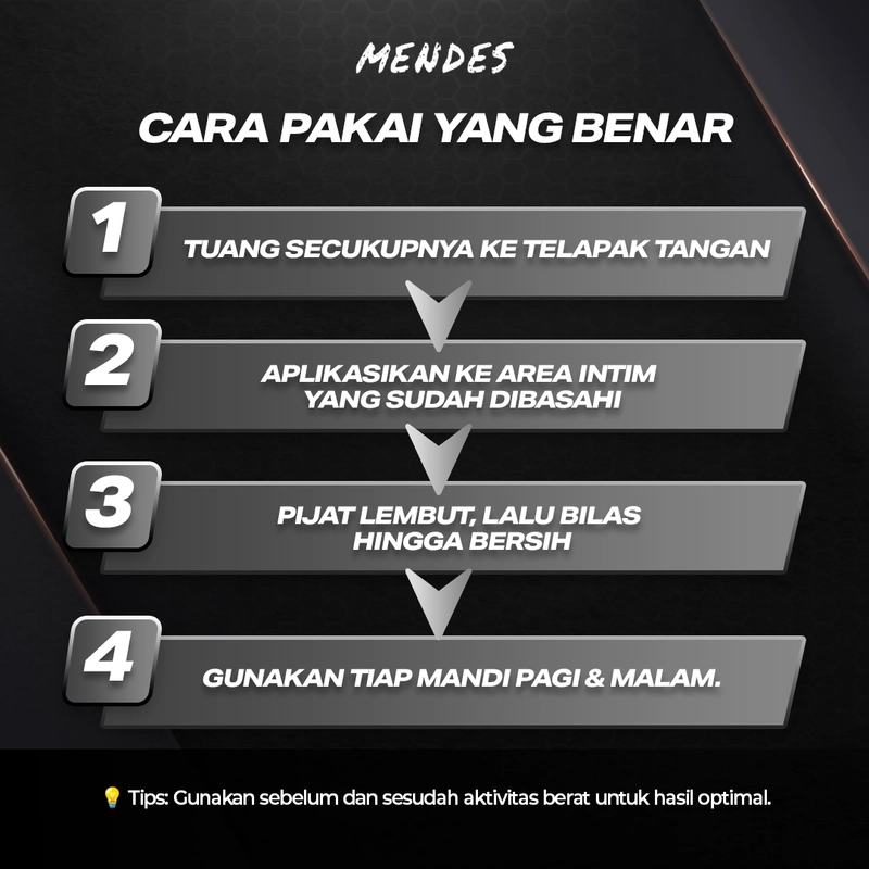 Product image MENDES - INTIMATE MASCULINE SOAP 100ml Foam