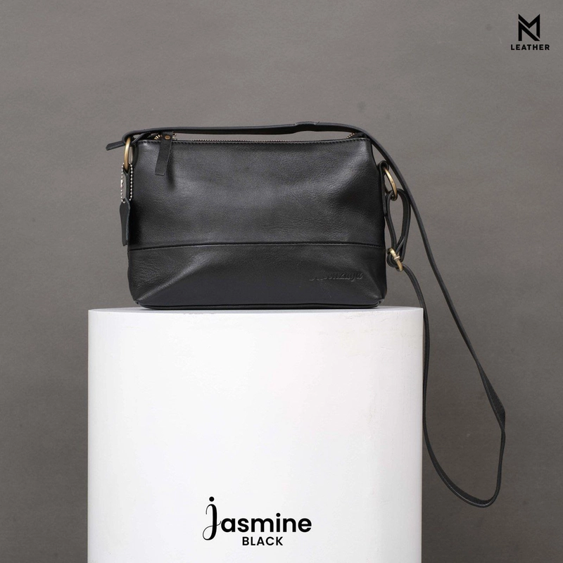 Product image Moonzaya - TAS WANITA JASMINE BY MOONZAYA LEATHER MOONZAYA LEATHER BLACK