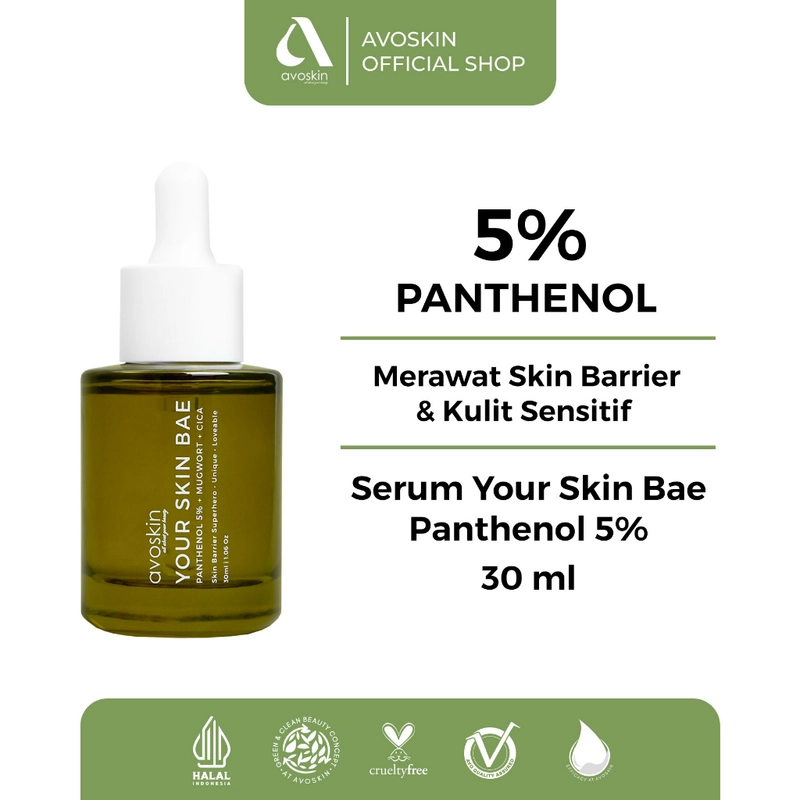 Product image AVOSKIN OFFICIAL - YSB Serum Panthenol 5% + Mugwort + Cica 30 ml Serum