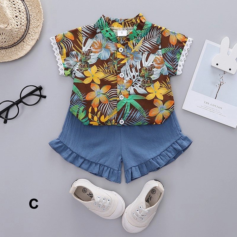 Product image JZ - Set Girl Beach Leaf Flower C M