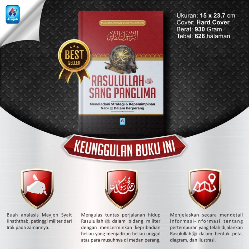 Product image Pustaka Arafah - Rasulullah Sang Panglima HC Hardcover