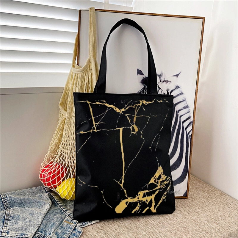 Product image KAHASIL - Tas Totebag Wanita Tote Bag Jinjing Shoulder Bag Polyester KHTB34 all variant Gold