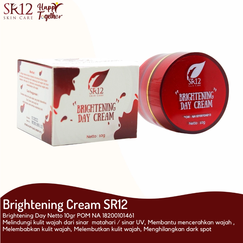 Product image SR12 Brightening Cream Day Dan Night Mencerahkan Kulit 10gr Day
