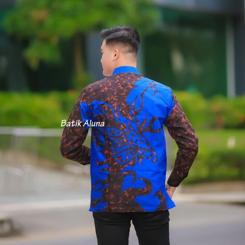 Product image Mb04 Baju koko pria lengan panjang kemeja batik pria lengan panjang premium M KOKO