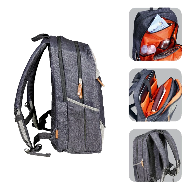 Product image SNOBBY BABY - SBP2612 TAS PRIA HOUNDER BACKPACK TAS BESAR Abu Gelap
