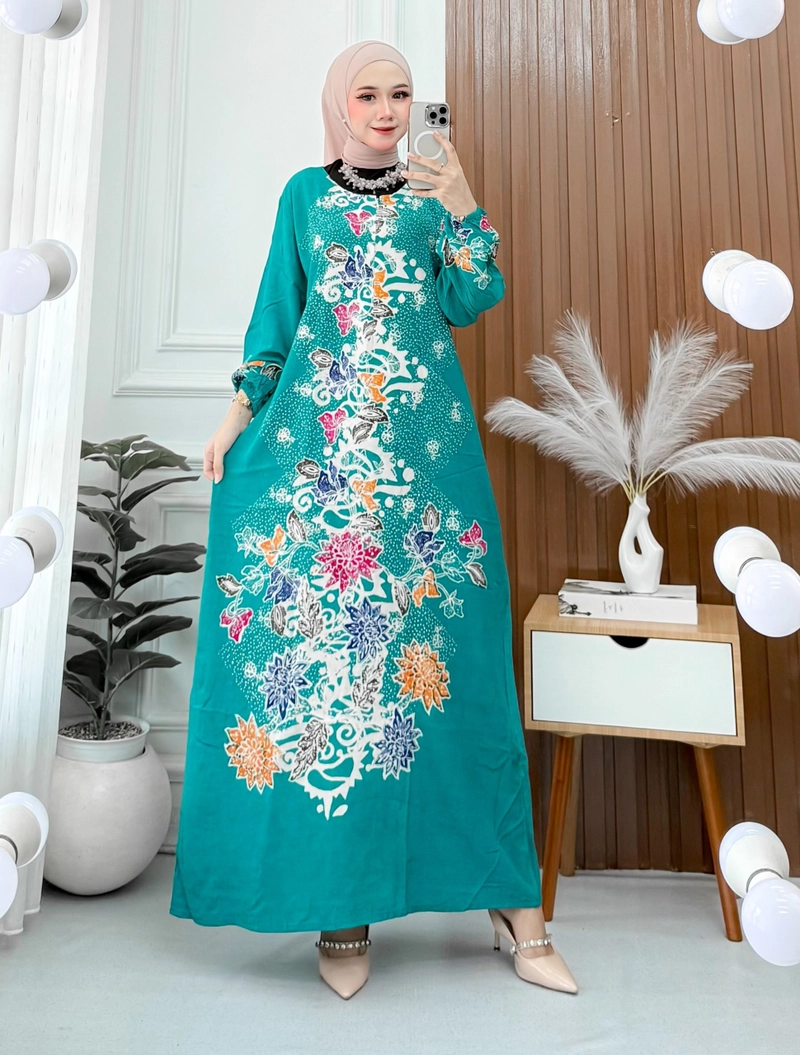 Product image Batik Ayodha - GAMIS CAP RENATA ALLSIZE STANDART LD 114CM Allsize A