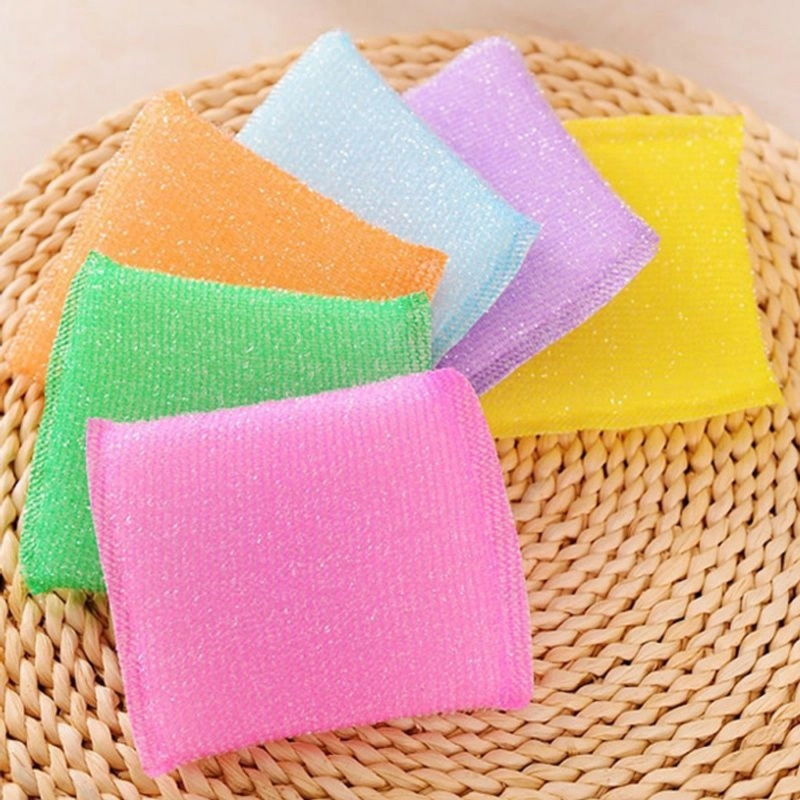 Product image KAMJE Spons Spon Sponge Cuci Piring Busa Pembersih Sabut Jaring Serbaguna KMJ106 KMJ106 RANDOM