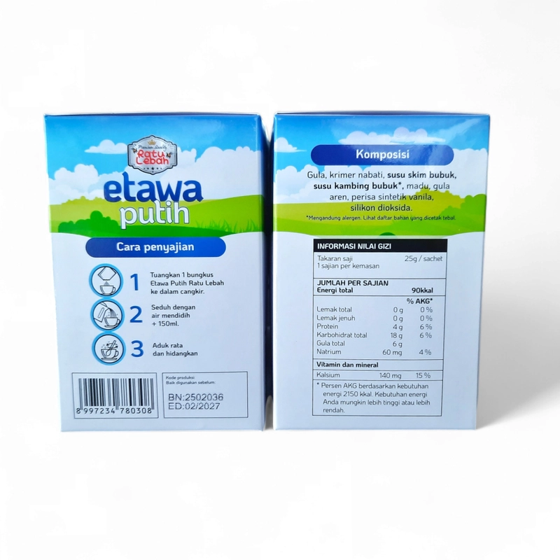 Product image Susu Kambing Etawa Putih Madu & Vanila 10 sachet