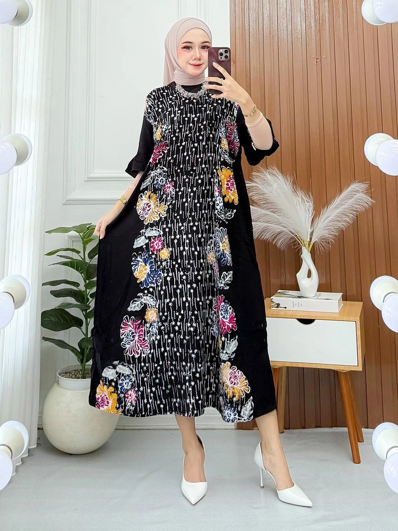 Product image Batik Ayodha - DASTER CAP RINAI ALLSIZE JUMBO LD 120cm Allsize D