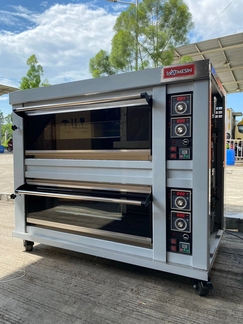 Product image SATMESIN - OVEN GAS MODENA RFL-24SSGC OVEN 2 DECK 4 LOYANG STANDAR TANPA PACKING KAYU