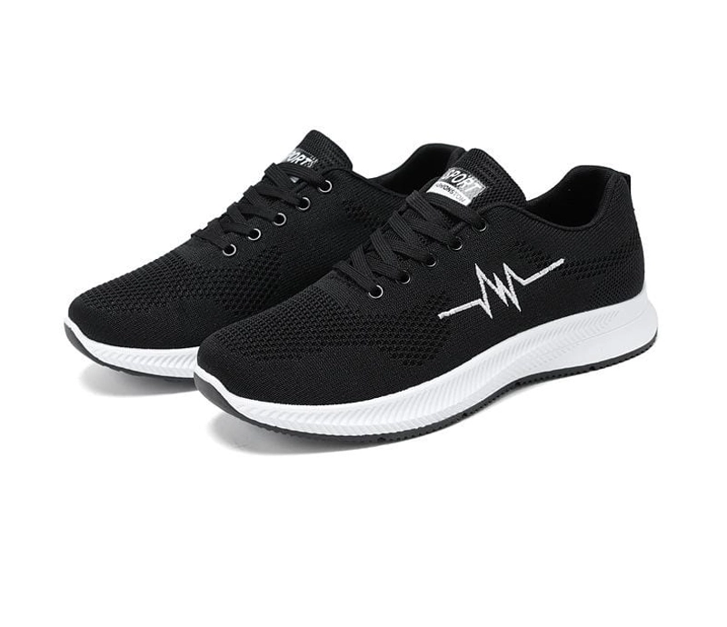 Product image Sepatu Kets Sneakers Runing Pria & Wanita Sport New Trendy Xpr 37 Hitam Putih