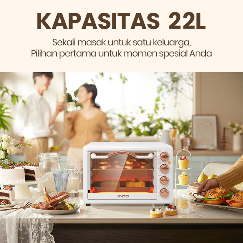 Product image Homespira - Electric Oven Mecoo 22L Milky White