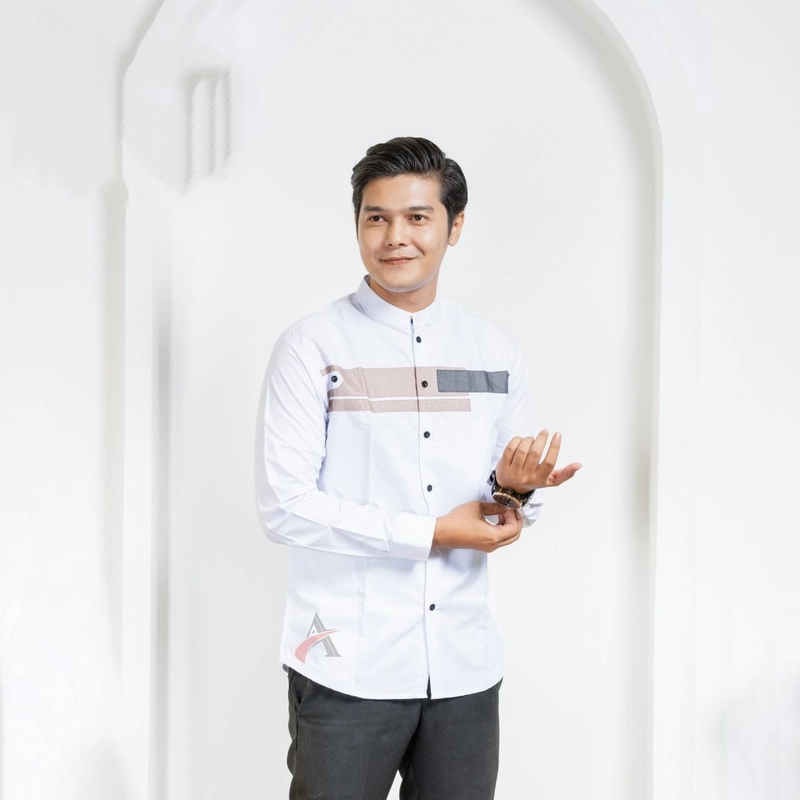 Product image Juragan Kurta - Baju koko pria dewasa simpel elegan bagus motif jordan M Jordan 1