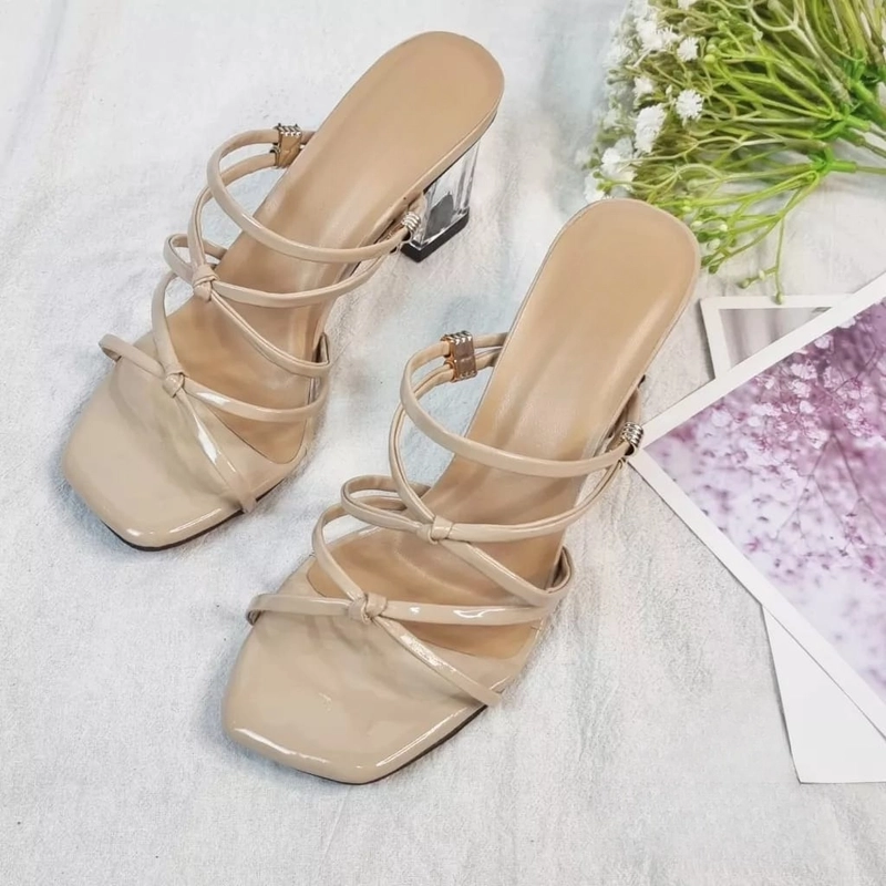 Product image LUXIA - Sandal Hels Wanita 7cm Andin -02 37 CREAM