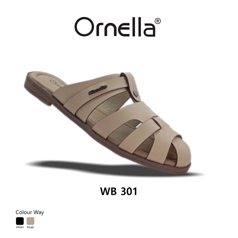 Product image Odillon - Ornella - WB 301 / Sandal Bustong Wanita Casual 40 KHAKI
