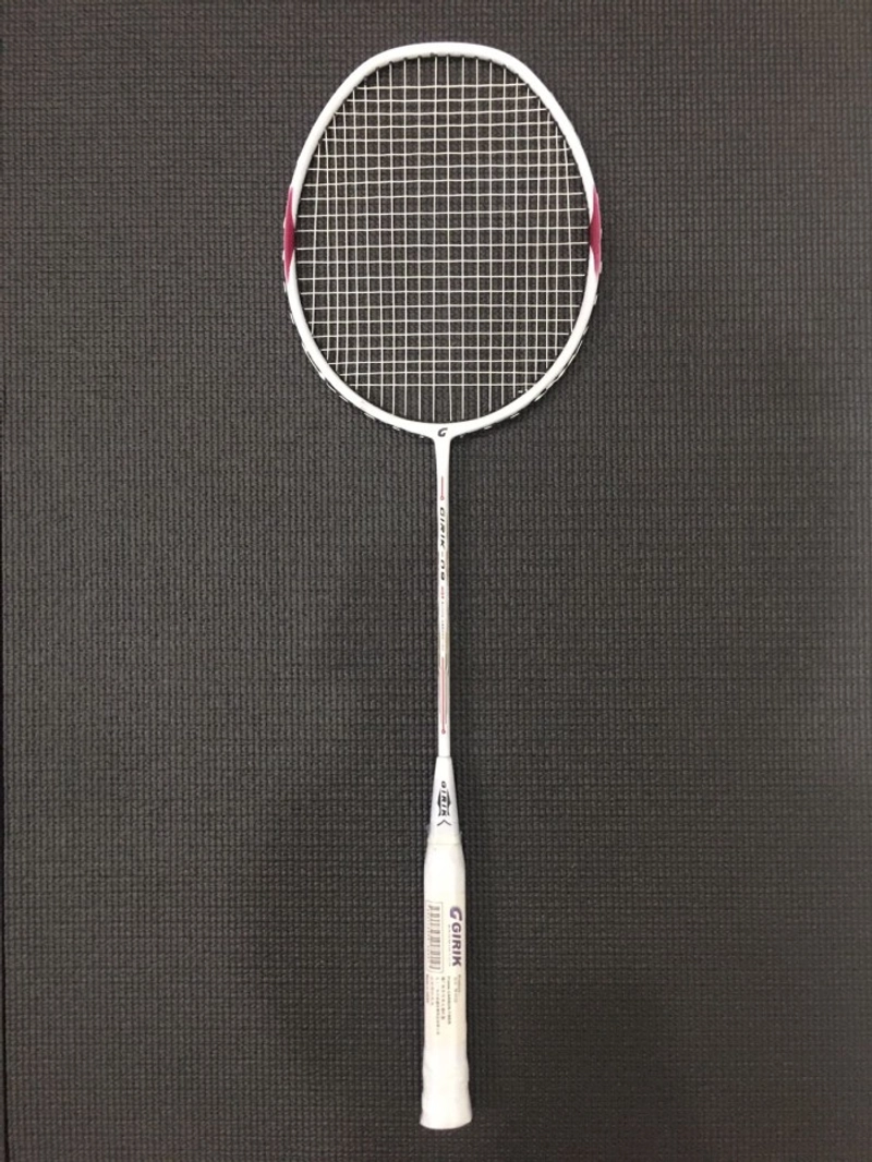 Product image Girik - Badminton Racket Set GIRIK Power - 2 Racket + 2 Grip Tape+ 1 Tube shutcock - GRK09 - Set 95 gr Hitam Putih