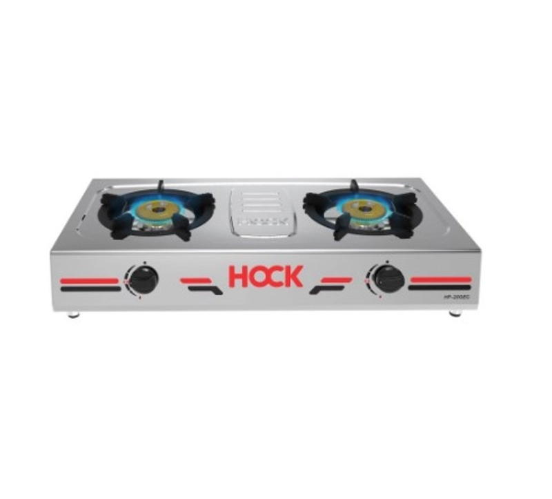 Product image UTAMAMEGA - Kompor Gas 2 Tungku Stainless Hock Elegant Gold - HP 200EG Type HP-200EG