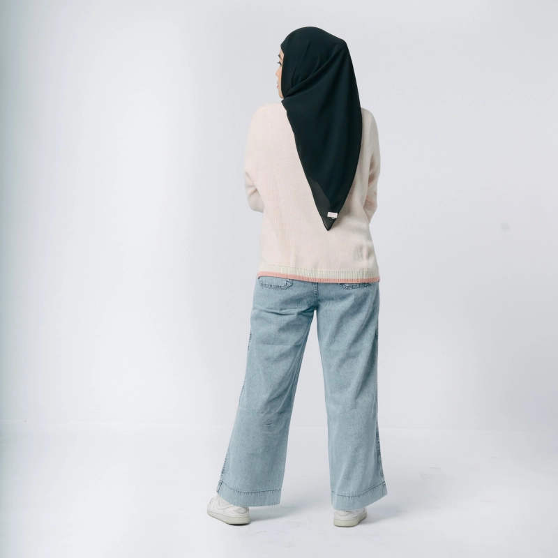 Product image MKY Clothing - SWEATER RAJUT CROP DIAMOND One Size Pink