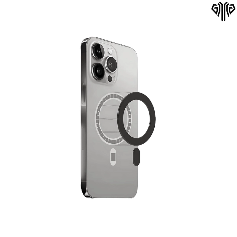 Product image GAWUNG - Ring Wireless MagSafe Bulat Besi IPhone HPMRR ring hitam