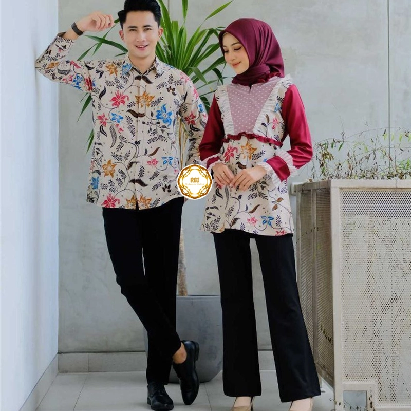 Product image Batik Blouse Kemeja Allura High Quality KEMEJA SAJA XL ALLURA C
