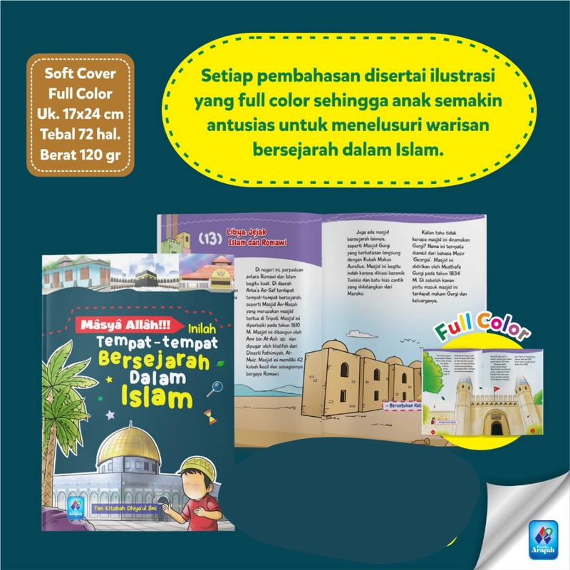 Product image Tempat-tempat Bersejarah Dalam Islam SC Soft Cover