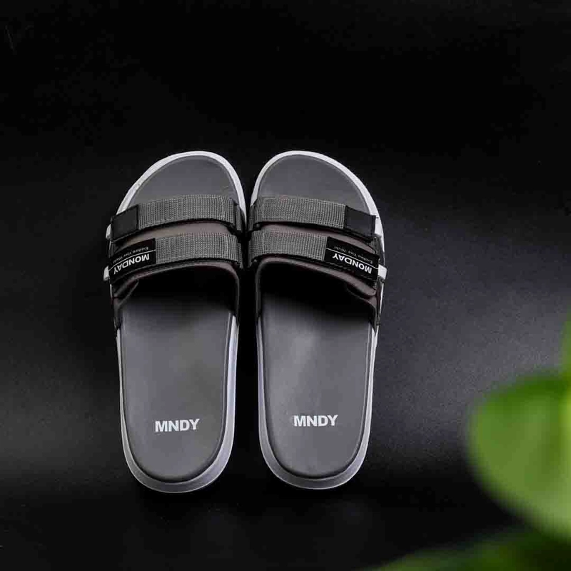 Product image MNDY Footwear - Pervez Grey - Sandal Slippers Slide Casual Grey Unisex 36 Grey