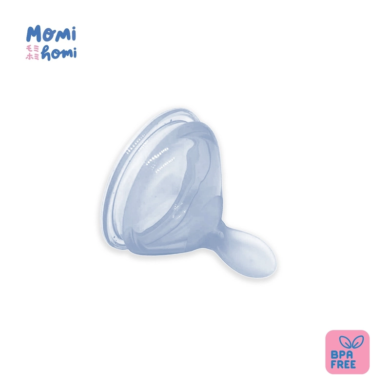 Product image MOMI HOMI - S05 Nipple Dot Pengganti Wide Neck 1 Lubang / 2 Lubang / 3 Lubang Dot Sendok Sedotan 1 Lubang 0-3 M Clear