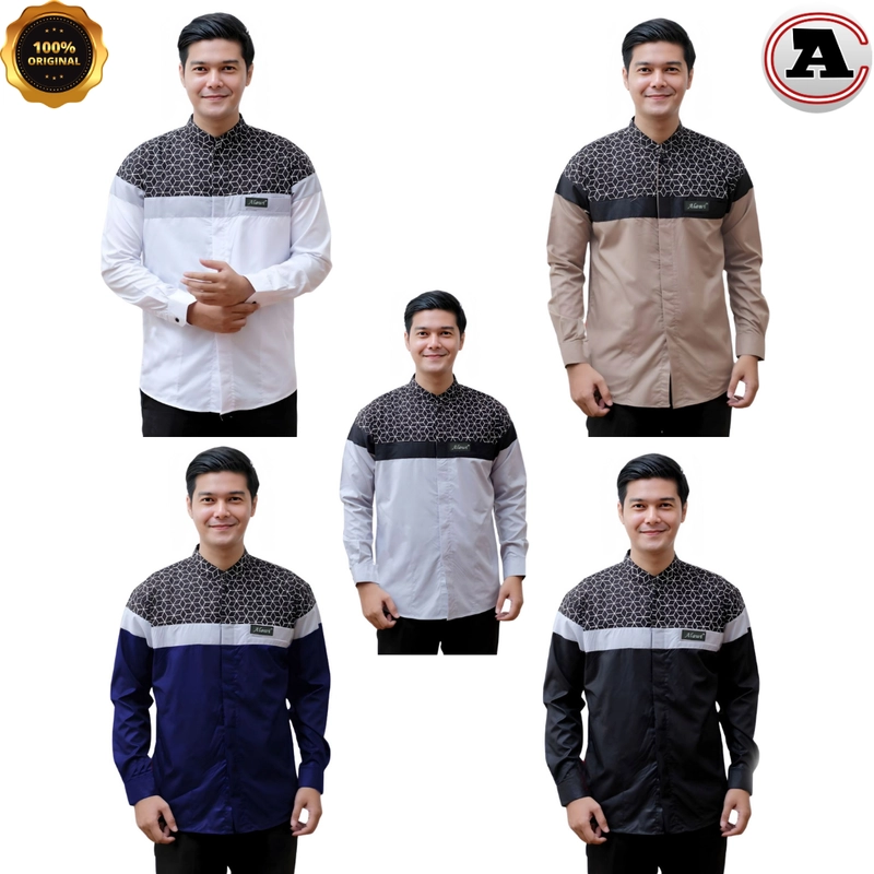 Product image Koko asakhi collection - KOKO LENGAN PANJANG ALAWI- KAIN TERBAIK M PUTIH