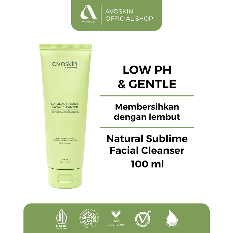 Product image AVOSKIN OFFICIAL - Natural Sublime Facial Cleanser 100 ml Facial Cleanser