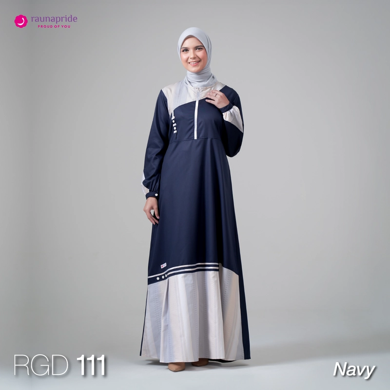 Product image RAUNAPRIDE OFFICIAL - GAMIS DEWASA - RGD 111 S NAVY