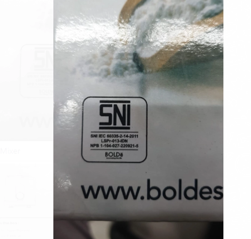 Product image UTAMAMEGA - Bolde Thunder Standing Mixer Kapasitas 3 Liter Type Thunder