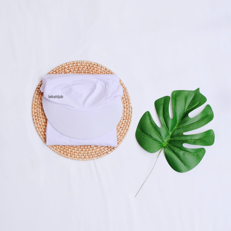 Product image Leika - Leika- HIJAB TOPI SPORTY DEWASA Allsize white
