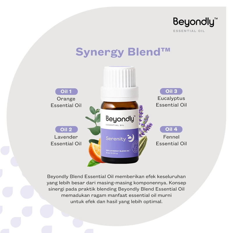 Product image SUPLAI SHOP - Minyak Aromaterapi Tidur Nyenyak Beyondly Serenity Isi 10 ml
