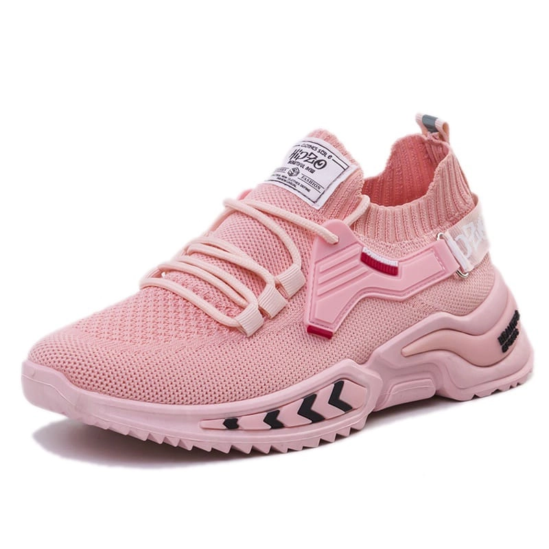 Hipzo - Sepatu Wanita Hipzo J1 Sepatu Running Olahraga Senam yoga Original Sneakers Wanita Ce 36 pink