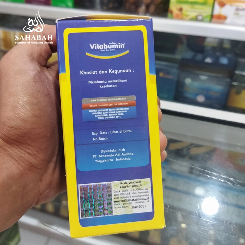 Product image Sahabah Store - Vitabumin - Madu Anak - Madu Ikan Gabus 130 ml Alami