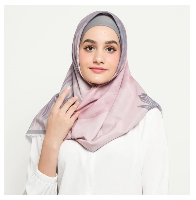 Product image Nizana Hijab - Nizana Hijab - Voal Ultima Layung series 120cmx120cm pink