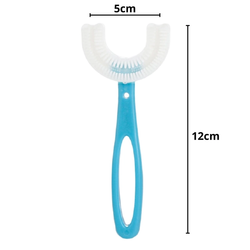Product image Sikat Gigi Bayi dan Anak-anak U Shape 7-12 th Biru
