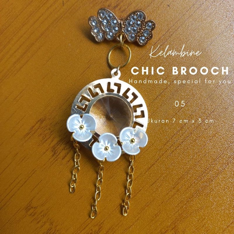 Product image Kelambine - Chic Brooch by Kelambine Bros Juntai Handmade Chic Brooch 05