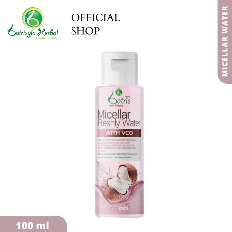 Product image Batrisyia - Micellar Freshly Water / Micellar Cleansing Gel 100ml Pink