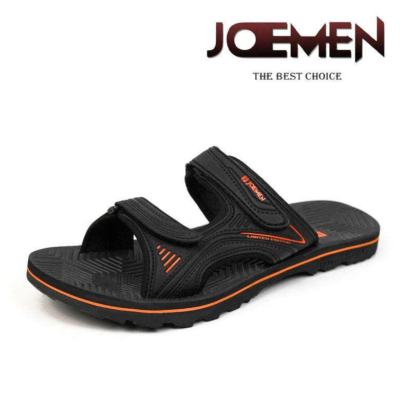 Product image Joemen Official - Joemen Sandal Pria Adventure S 29 NEW Original Brand Lokal Ringan Kuat Anti Slip Tidak Licin Sa 39 Hitam Orange