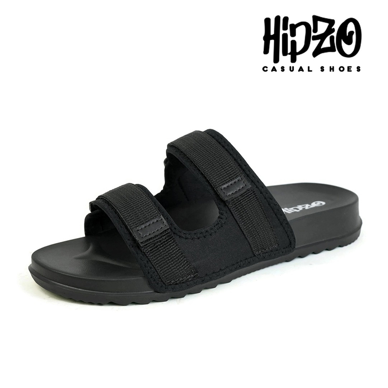 Product image Hipzo - HIPZO Sandal Selop CT042 Full Phylon Untuk Pria Wanita Unisex Ori Hangout 39 Hitam
