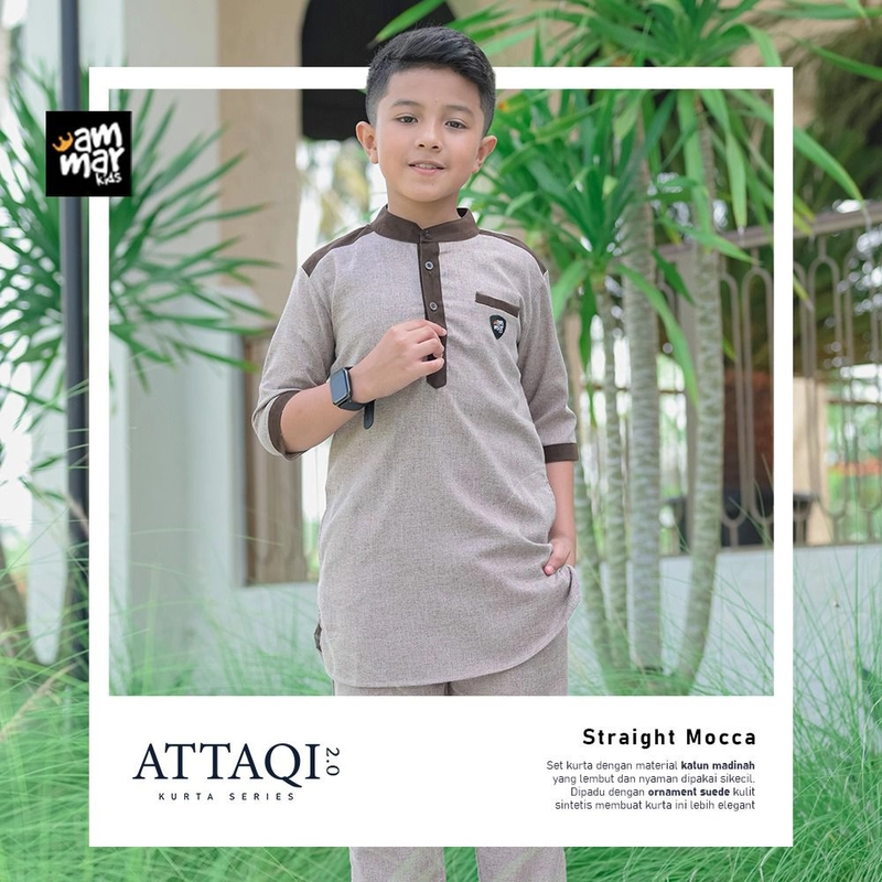 Product image Ammar Kids - ATTAQI REBORN AS GRATITUDE XL STRAIGHT MOCCA