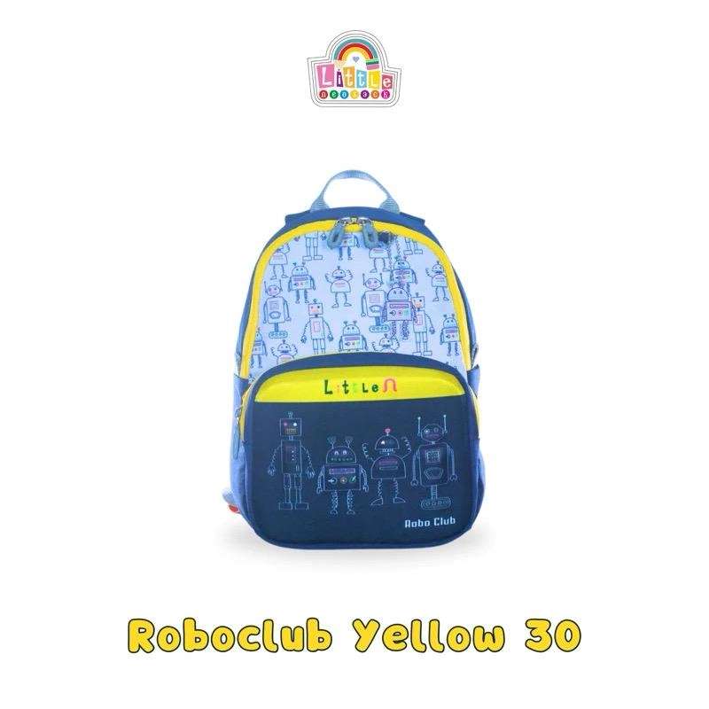 Product image LITTLE NEOSACK - Little Neosack Tas Ransel mini TK/PAUD backpack mini - Tas anak ROBO CLUB LA95037 300 BIRU TUA