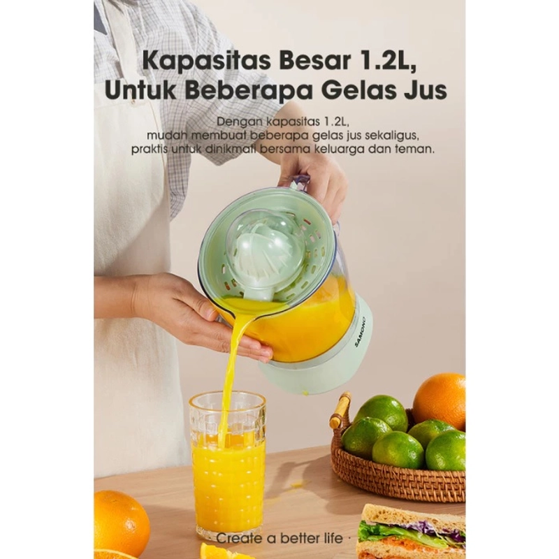 Product image UTAMAMEGA - Mesin Peras Jeruk SAMONO SW-JC40 1koma2liter 30w Warna Random