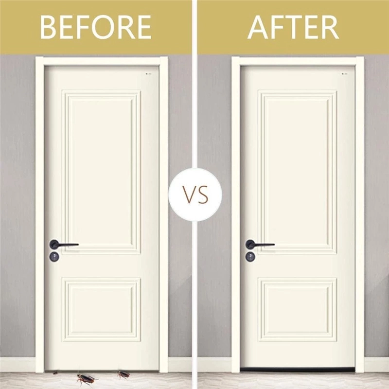 Product image KAMJE Penutup Celah Pintu Bawah Busa Penghalang Debu Binatang Kecil Serangga KMJ004 all variant Hitam