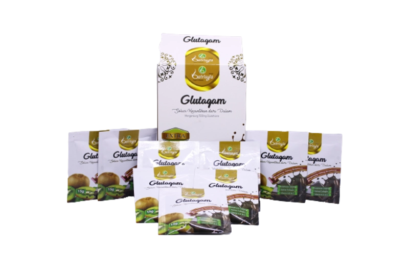 Product image Batrisyia - Glutagam Susu Collagen untuk Kecantikan 150 g Coklat