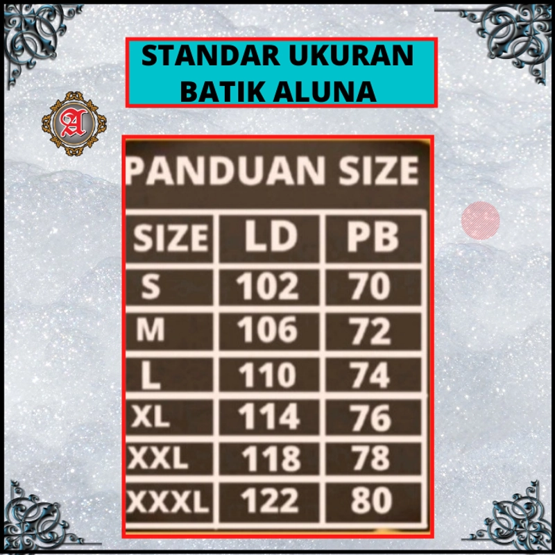 Product image Batik aluna - Kemeja batik pria modern lengan panjang furing free masker batik kerja kantor batik075 S BATIK