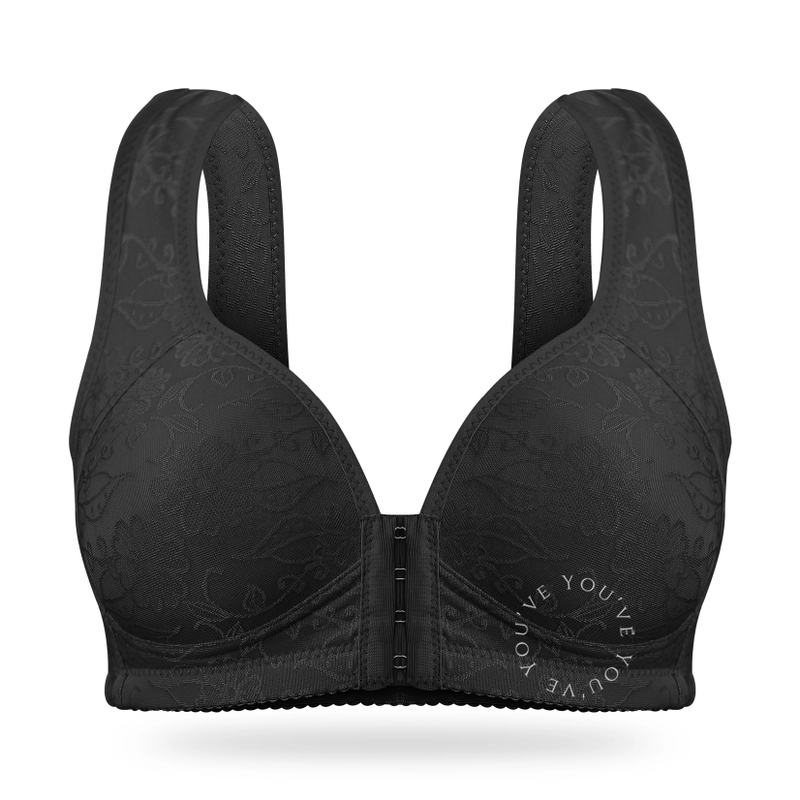 Product image Youhave - Youve YouHave BH Wanita Premium Bra Be Ha Wanita Kait Depan Busa Sedang Tanpa Kawat 100094 38 BLACK