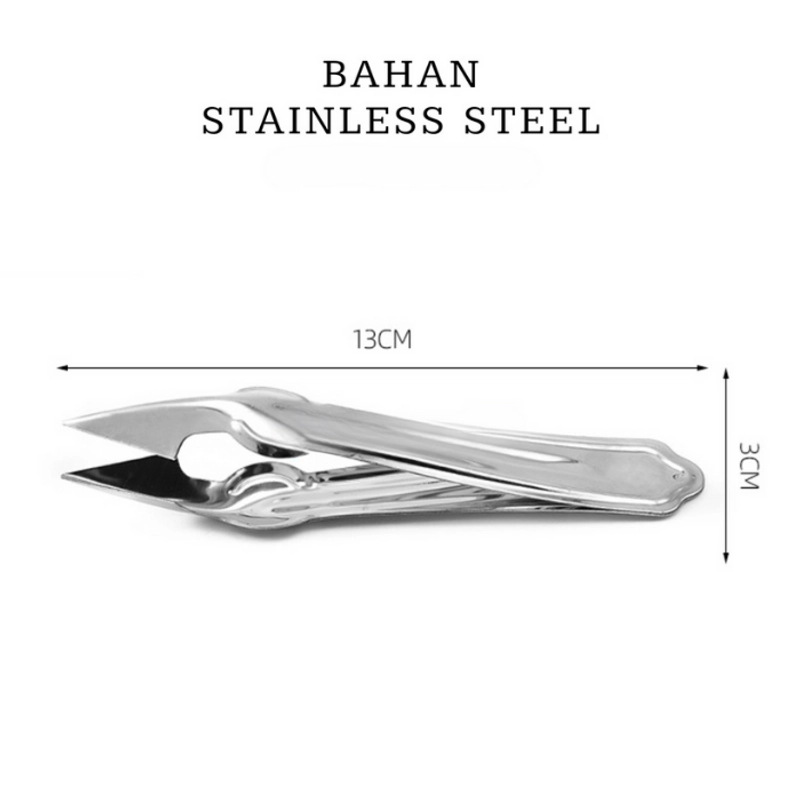 Product image KAMJE Alat Capit Capitan Penjepit Pencabut Pengupas Mata Nanas Stainless Steel Anti Karat KMJ184 KMJ184 SILVER